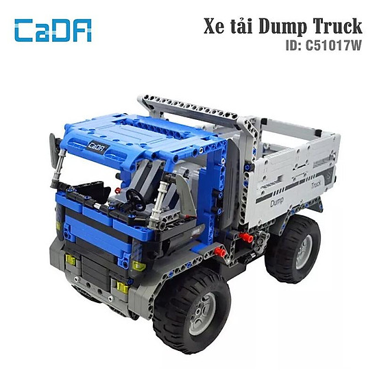 Đồ chơi lắp ráp điều khiển xe tải dump truck cada c51017w - ảnh sản phẩm 2