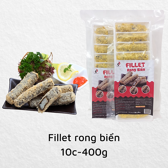 Fillet rong biển 10-400g cty đen đỏ - ảnh sản phẩm 1