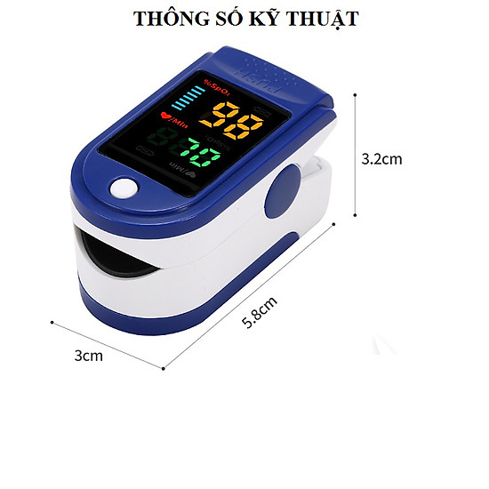 Máy đo nồng độ oxy trong máu độ chính xác cao - ảnh sản phẩm 9