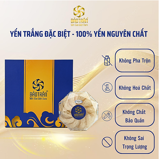 Yến trắng đặc biệt 100g - yến sào bảo trân - ảnh sản phẩm 1