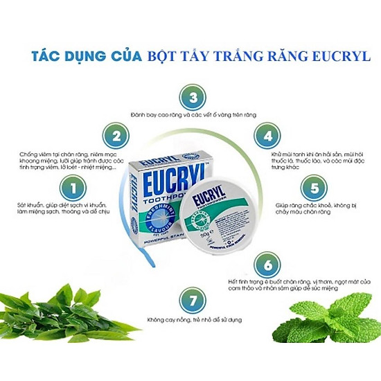 Bột trắng răng bạc hà giúp sạch miệng - ảnh sản phẩm 5