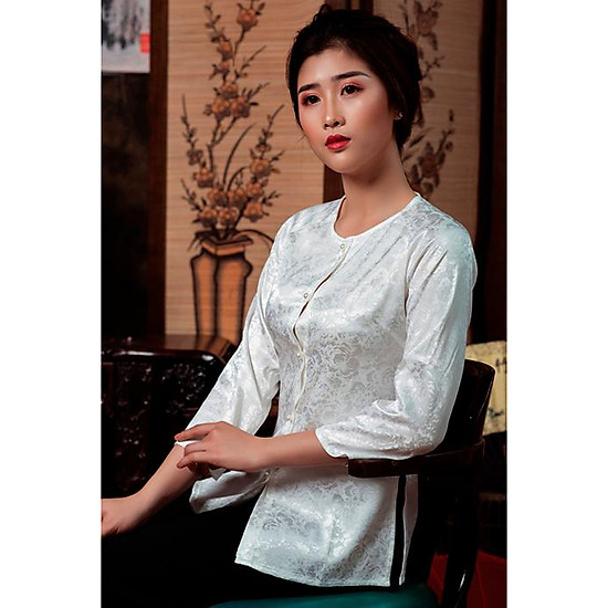 Mua Áo Bà Ba Màu Trắng - S tại FKARO FASHION Mua Áo Bà Ba Màu Trắng - S Tại Fkaro Fashion