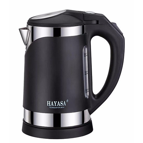 Ấm siêu tốc Inox 304 thiết kế 2 lớp Hayasa HA-391 