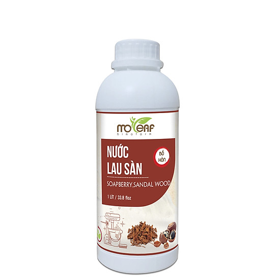 Nước lau sàn hữu cơ moleaf đuổi muỗi tinh dầu gỗ đàn hương 4000ml - ảnh sản phẩm 2