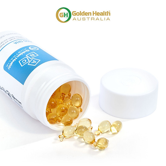 Viên uống hỗ trợ phát triển trí não cho bé golden health kids dha - ảnh sản phẩm 3