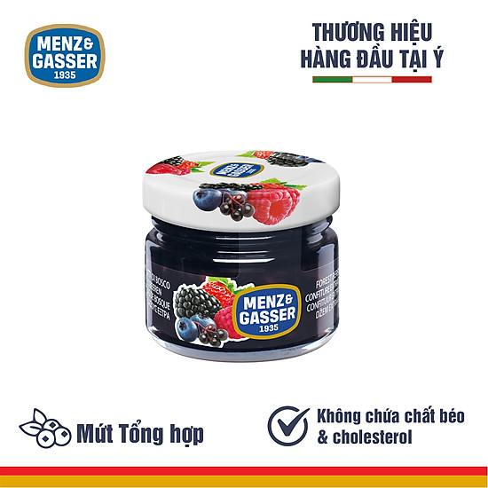 Hũ mứt trái cây rừng menz gasser ý 28g - ảnh sản phẩm 1