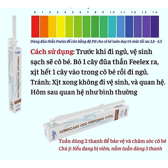 Dung dịch vệ sinh phụ nữ đũa thần inner lubrican ozo performa cool - ảnh sản phẩm 6