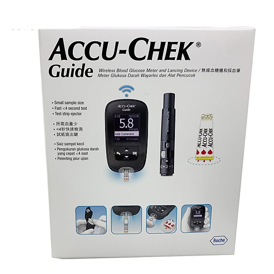 Máy đo đường huyết accu check guide - ảnh sản phẩm 3