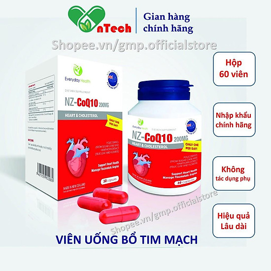 Viên uống bổ tim mạch coq10 phòng và hỗ trợ điều trị các bệnh tim mạch rối - ảnh sản phẩm 1