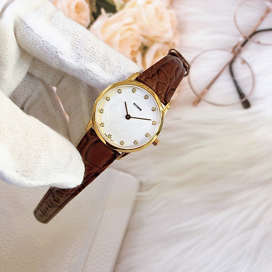 Mua Đồng hồ nữ Starke SK048PL khắc hình Phượng phong thủy Mặt