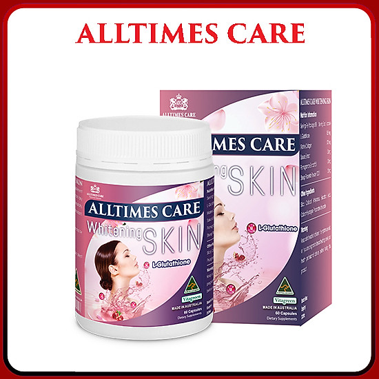 Viên uống trắng da alltimes care whitening skin 650mg nhập khẩu 100% từ úc - ảnh sản phẩm 4