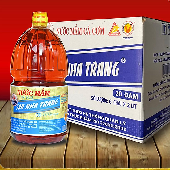 Chai 2 lít nước mắm nhỉ cá cơm 20 độ đạm- 584 nha trang - ảnh sản phẩm 3