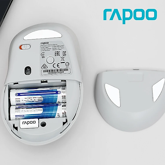 Mua Chuột không dây Rapoo M500 Silent (Wireless/Bluetooth) - Hàng Chính  Hãng - Màu đỏ tại RAPOO Official Store | Tiki