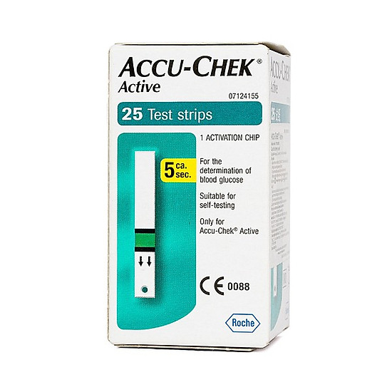 Combo 3 trong 1 máy đo đường huyết accu chek active  tặng kèm thêm 25 que - ảnh sản phẩm 3