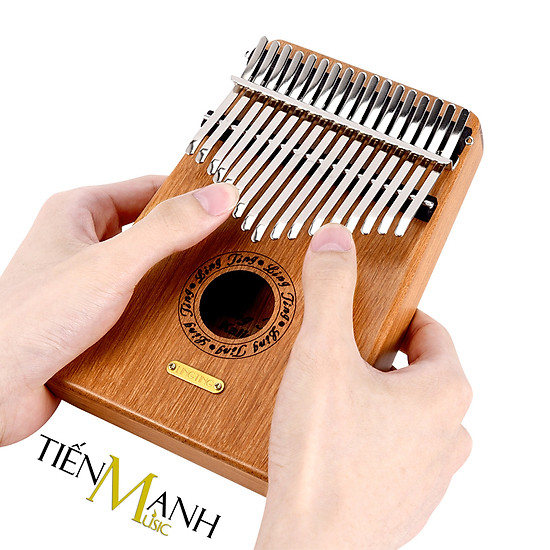 Đàn kalimba lingting 17 phím k17g gỗ đàn hương - full phụ kiện lt-k17g - ảnh sản phẩm 6