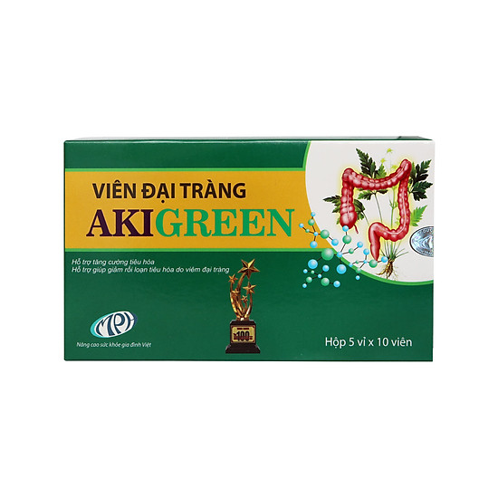 Viên uống đại tràng akigreen - chính hãng - ảnh sản phẩm 4