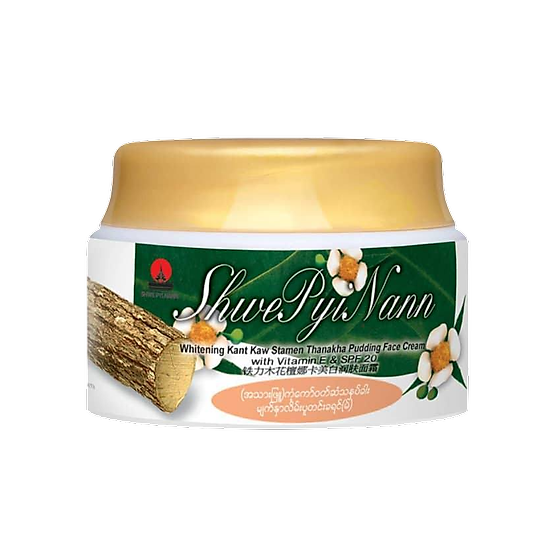 Kem dưỡng sáng da whitening kantkaw stamen thanakha pudding face cream - ảnh sản phẩm 1