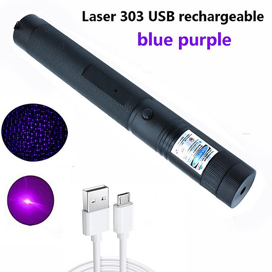 Mua Usb sạc laser laser xanh laser 303 con trỏ ánh sáng 532nm thiết bị công  suất cao 5MW tại XiaNa