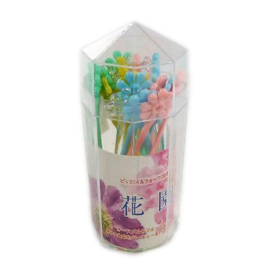 Kết quả hình ảnh cho Hộp 20 dĩa ăn trái cây hình hoa