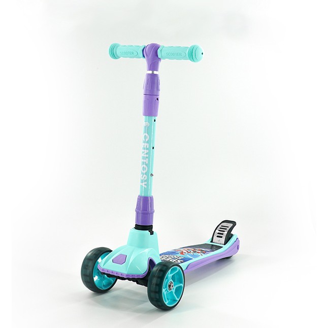 Xe trượt scooter trẻ em cao cấp xe93 - hàng mới giao ngẫu nhiên mẫu - ảnh sản phẩm 4