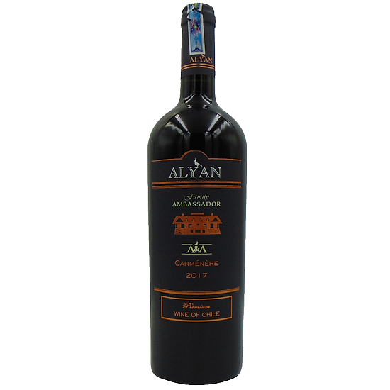 Rượu vang đỏ alyan family ambassador carmenere 750ml 14% - ảnh sản phẩm 1