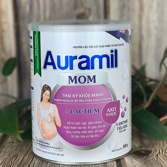 Sữa auramil mom 900g - sản phẩm dinh dưỡng cho phụ nữ mang thai & cho con - ảnh sản phẩm 1