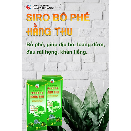 Siro bổ phế ht giúp hỗ trợ bổ phế. hỗ trợ giảm ho, hỗ trợ giảm đờm - ảnh sản phẩm 7