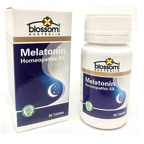 Viên uống ngủ ngon blossom melatonin homeopathic 5x hủ 60v - ảnh sản phẩm 4