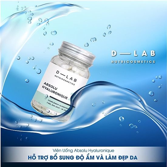 Viên uống d-lab dưỡng ẩm cấp nước cho da ngăn lão hóa mờ nếp nhăn absolu - ảnh sản phẩm 4