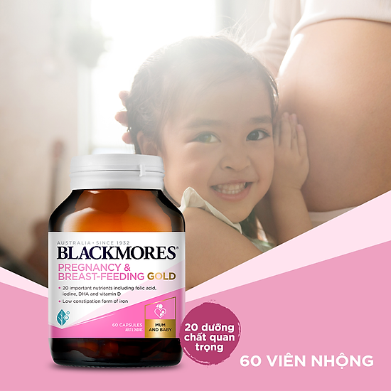 Combo 2 lọ vitamin tổng hợp cho bà bầu và mẹ cho con bú blackmores - ảnh sản phẩm 3