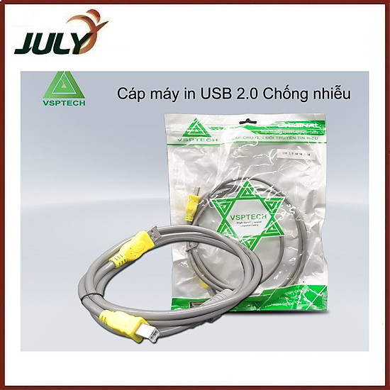 Mua Cáp Máy in VSPTECH 2.0, Chống Nhiễu - JL -HÀNG CHÍNH HÃNG - 1.5M tại  Công Nghệ July