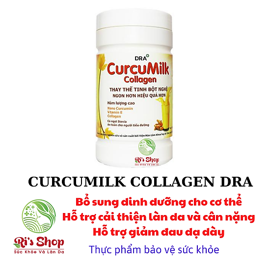 Sữa nghệ curcumilk collagen dra - tăng sức đề kháng - đẹp da - ảnh sản phẩm 1