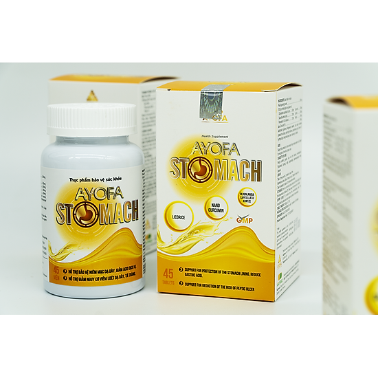 Viên uống hỗ trợ bệnh đau dạ dày ayofa stomach 45 viên hộp - ảnh sản phẩm 6