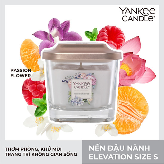 Mua Nến ly vuông Elevation Yankee Candle size S - Passion Flower (96g) tại Yankee  Candle Official Store