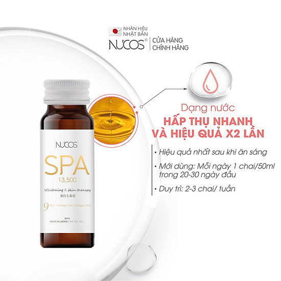 Combo 5 hộp collagen chống lão hóa săn chắc da nucos spa 13500 5 hộp x 10 - ảnh sản phẩm 5