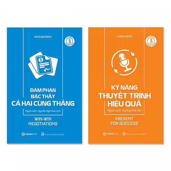 Combo 2 cuốn: Kỹ Năng Thuyết Trình Hiệu Quả, Đàm Phán Bậc Thầy Cả Hai Cùng Thắng