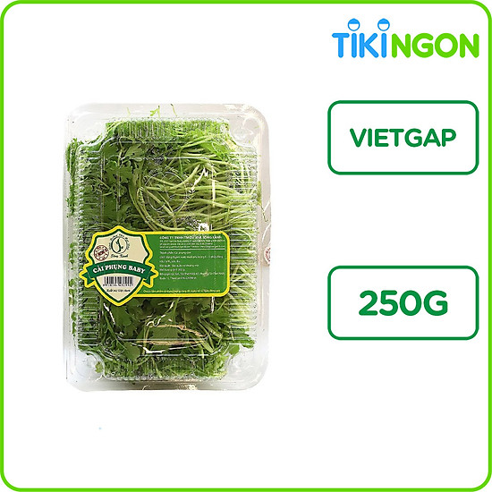 Cải phụng baby vietgap 250g - ảnh sản phẩm 1