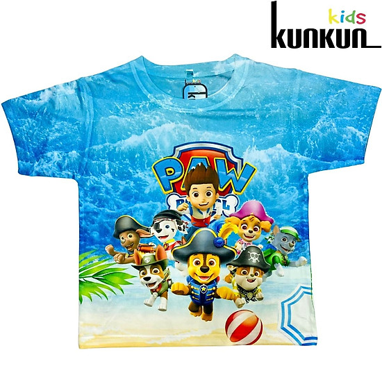 Quần áo trẻ em kunkun tp805 chó cứu hộ paw patrol cho bé trai size đại từ - ảnh sản phẩm 3