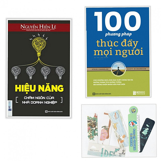 

Combo hiệu năng châm ngôn của doanh nghiệm +100 phương pháp thúc đẩy mọi người (tặng kèm bookmark AHA)