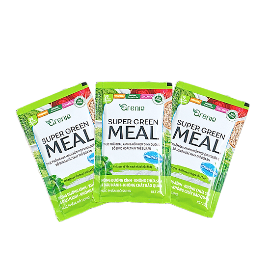 Grenio super green meal - bữa ăn thay thế từ rau xanh kiểm soát cân nặng, - ảnh sản phẩm 5