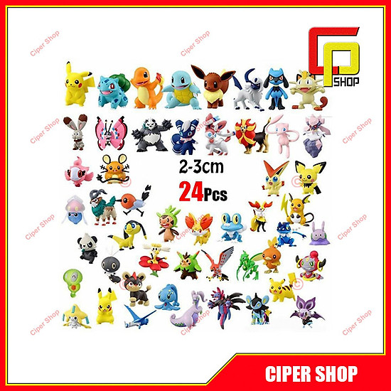 Mô hình Pokemon loại nhỏ H2 Rubik Shop