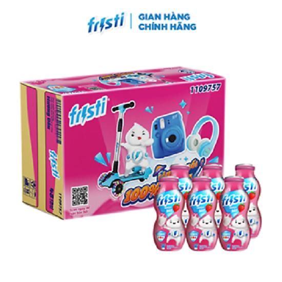 Thùng fristi hương dâu 48x80ml - ảnh sản phẩm 1