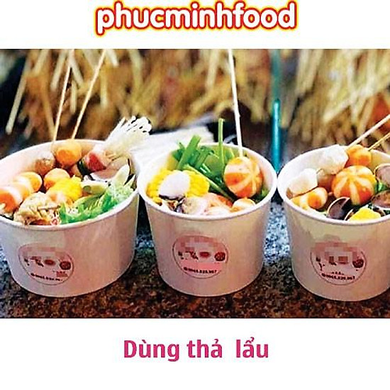 Viên thả lẩu, bánh bao nhân mực lacusina sọc màu tím nhím biển gói 500 gram - ảnh sản phẩm 3