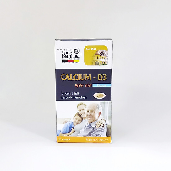 Viên nang calcium d3 - hộp 60 viên giúp bổ sung canxi và các vitamin cho - ảnh sản phẩm 6