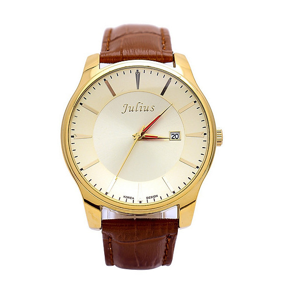 Đồng hồ Nam Julius 1232 Nâu 