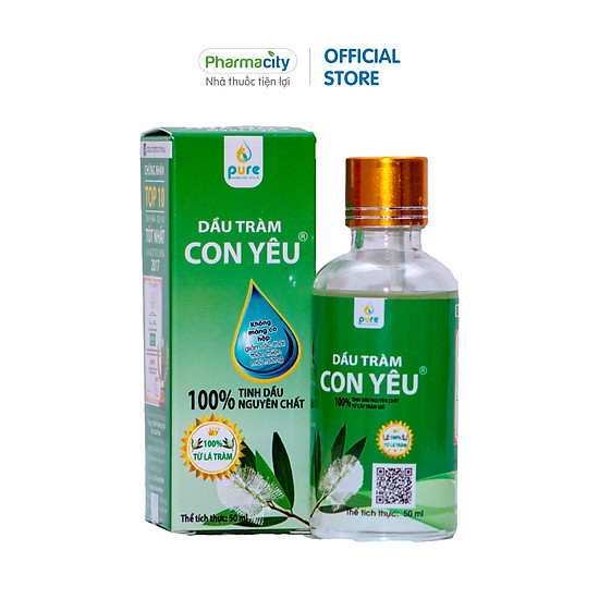 Dầu tràm con yêu giữ ấm cho bé, làm dịu vết côn trùng cắn 50ml - ảnh sản phẩm 1