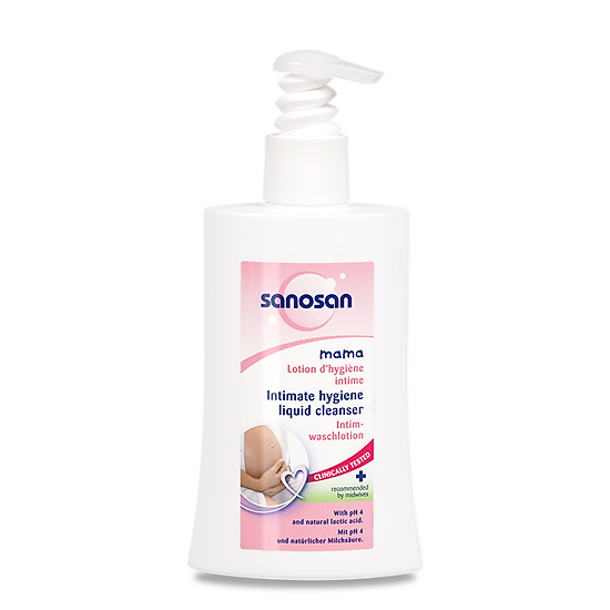 Dung dịch vệ sinh phụ nữ hoa cúc chamomilla sanosan 200ml - ảnh sản phẩm 1