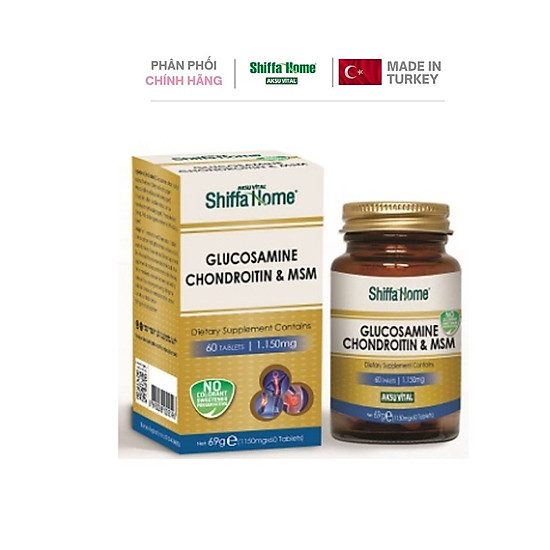 Glucosamine viên uống hỗ trợ điều trị đau viêm nhức xương khớp kích thích - ảnh sản phẩm 1