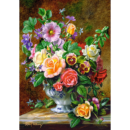 B52868 đồ chơi ghép hình puzzle flowers in a vase 500 mảnh castorland - ảnh sản phẩm 2