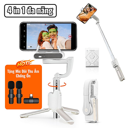Mua Cây quay video chống rung, chụp hình selfie trong 1, tay cầm